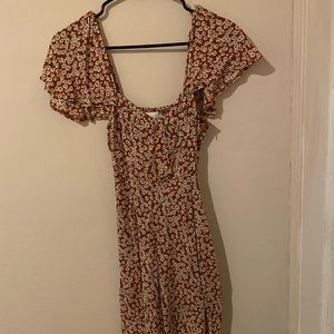 Princess Polly Flowy Sleeve Dress